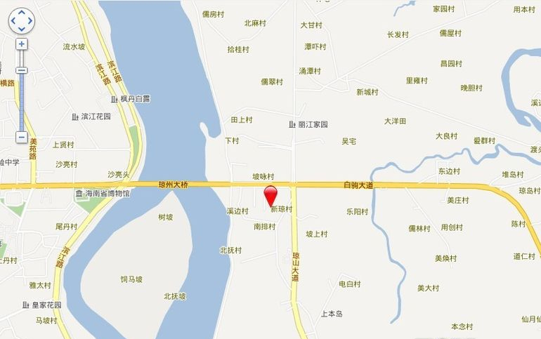 海南天鹅湾交通图