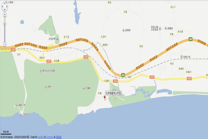 北京城建海云交通图