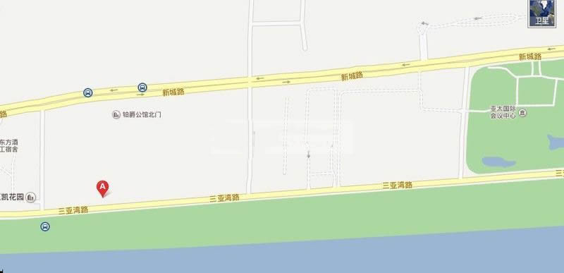 海阔天空铂爵公馆交通图