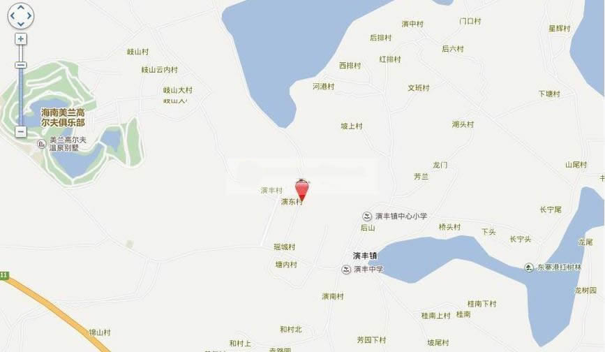美兰高尔夫温泉别墅交通图