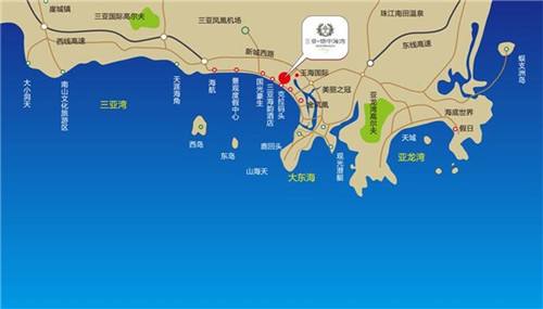 金中海蓝钻交通图