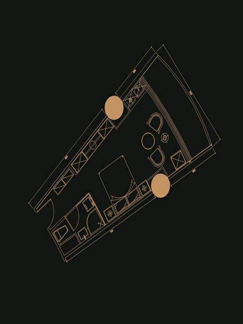 1室1厅1卫1厨 建筑面积：44.13㎡