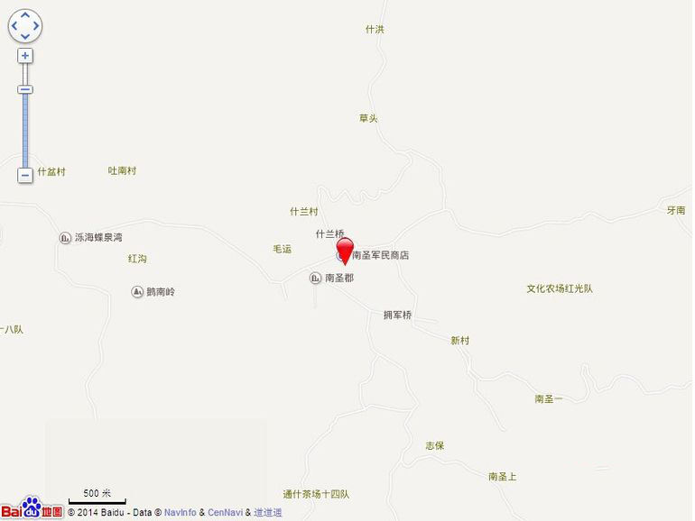 南圣郡天康孔雀城交通图