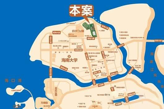 碧桂园海泉湾交通图