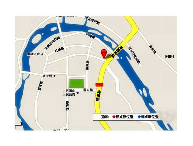 五指山森林湖交通图