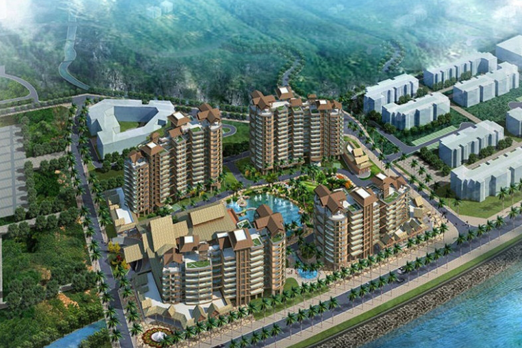 五指山圣河湾效果图